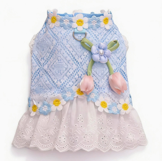Dog dress spring/summer clothes small dog summer style