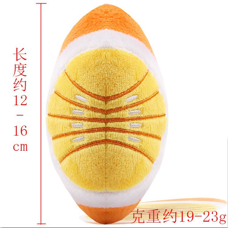 Multi-style plush toy Bite resistant ball rope sound toy fruit cartoon animal cat/dog pet supplies