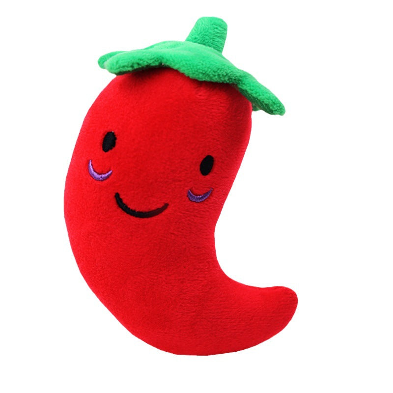Chili plush vocal dog and cat toy