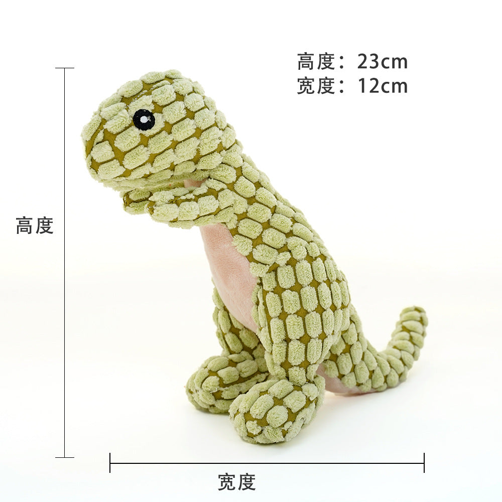 Pet plush sound toy corn velvet multi-color grinding teeth bite dog cat toy manufacturers wholesale