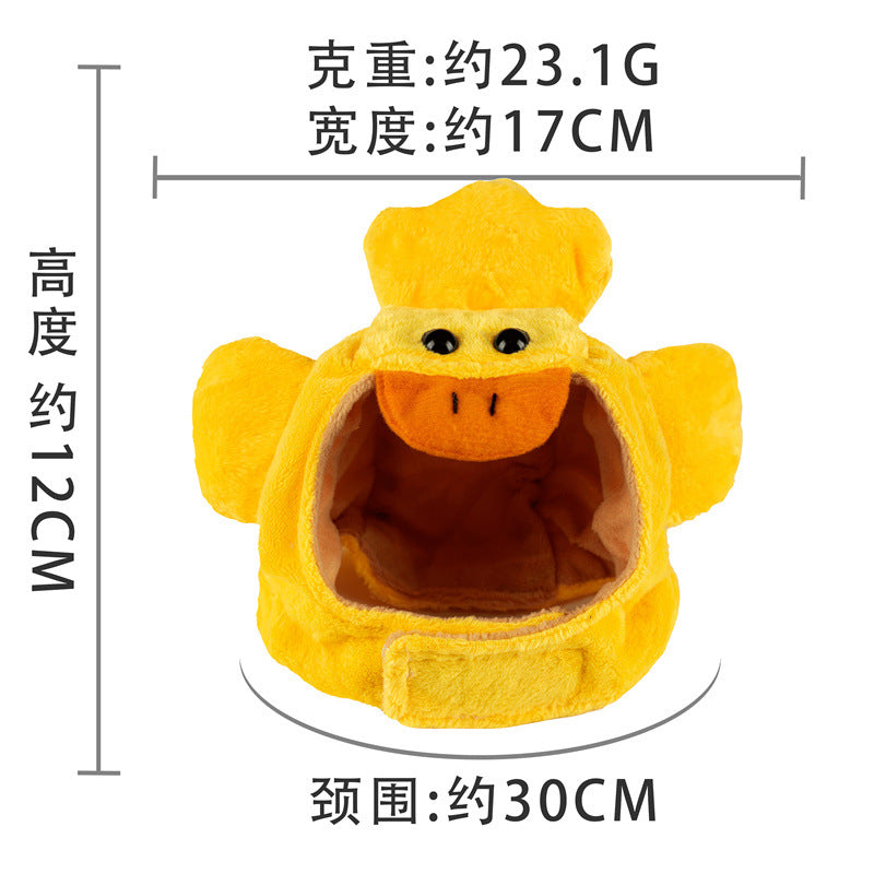 Sunflower Banana dog Cat headwear hat