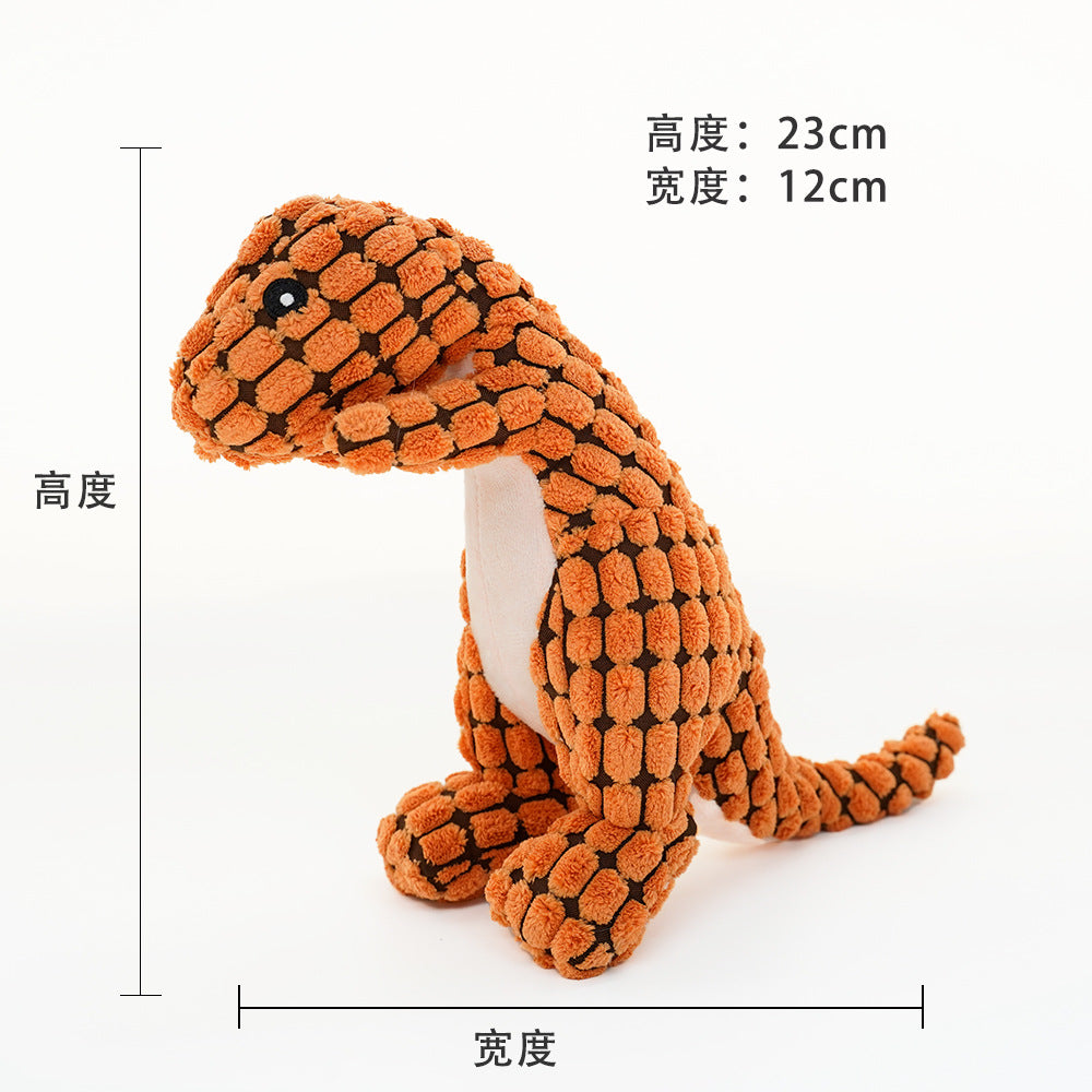 Pet plush sound toy corn velvet multi-color grinding teeth bite dog cat toy manufacturers wholesale