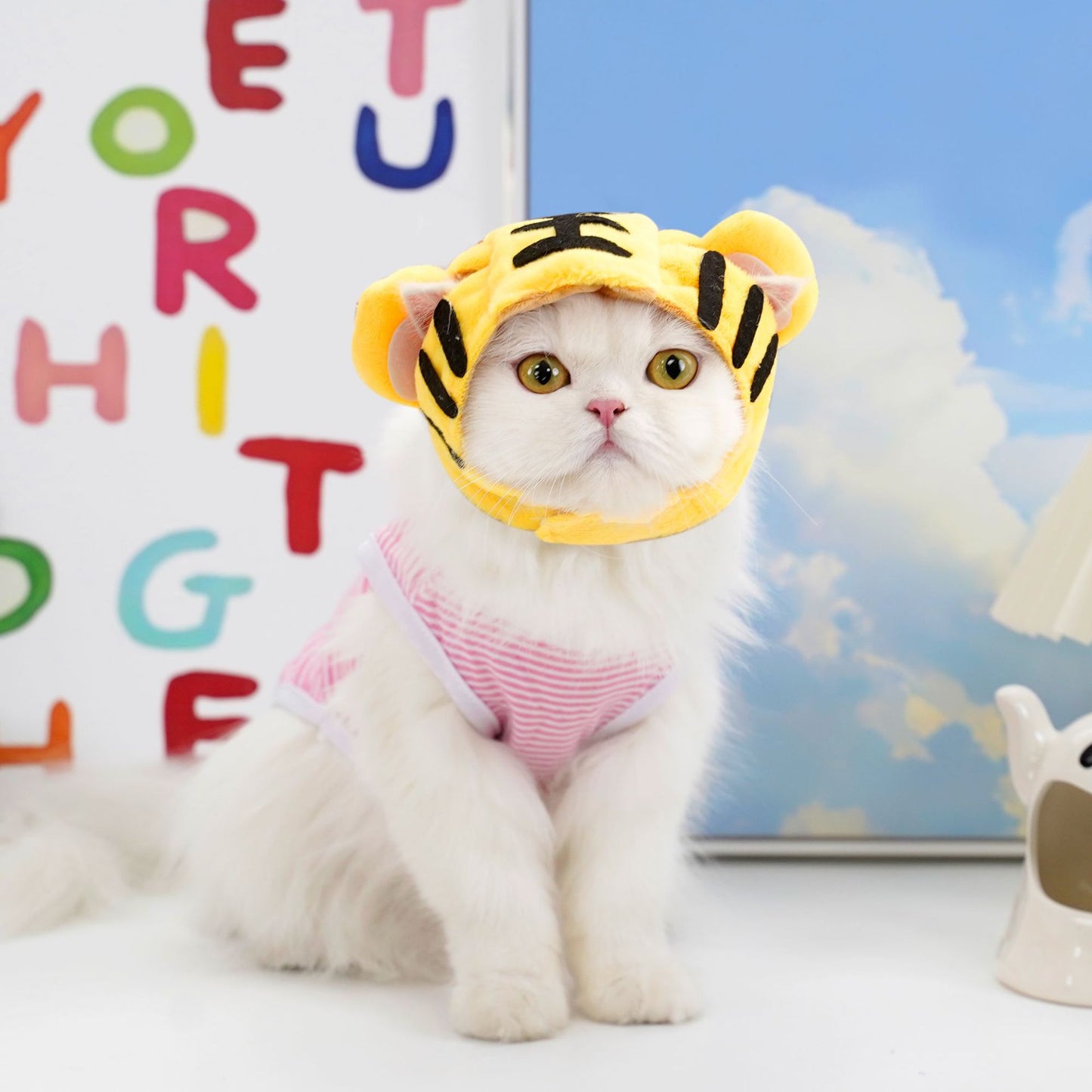 Sunflower Banana dog Cat headwear hat