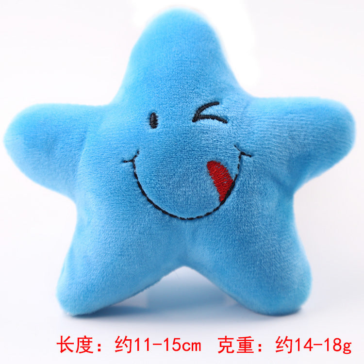Dog and cat happen toys