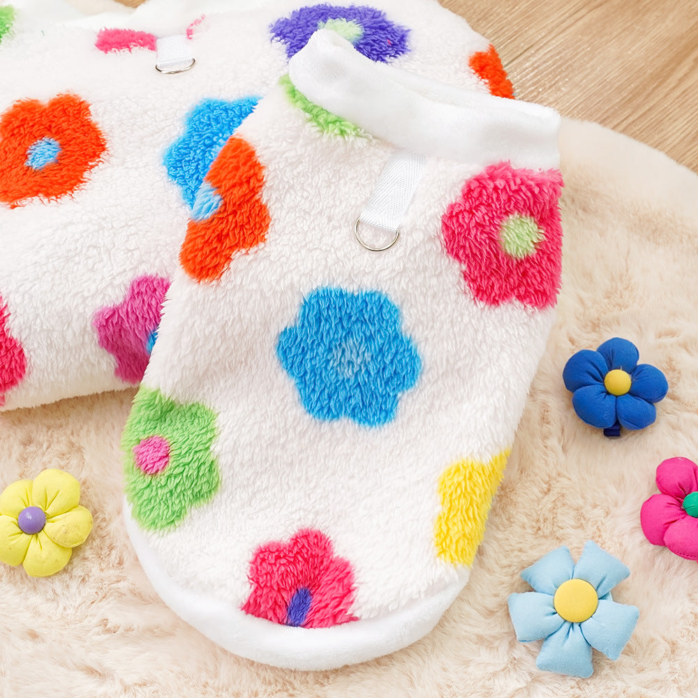 New autumn-winter pet clothes - thick-fabric version for dogs and cats