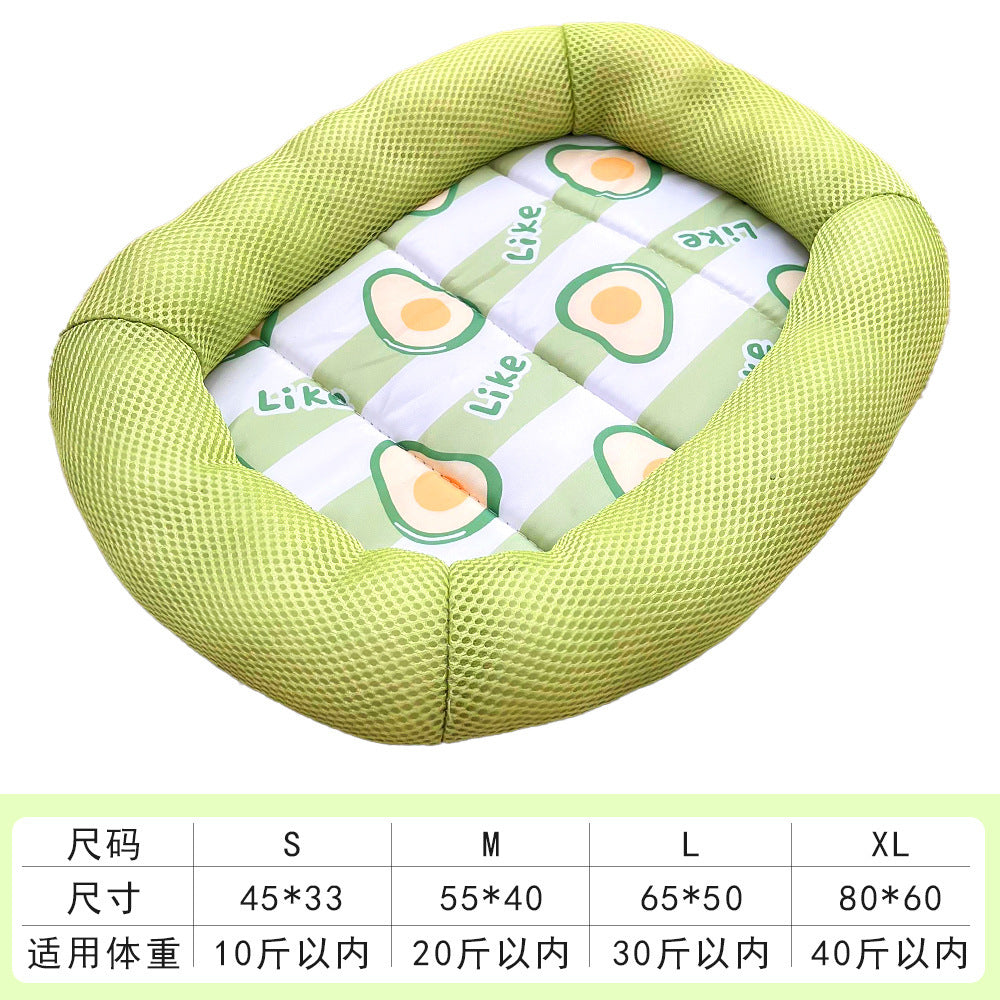 Spring and summer breathable dog bed and cat bed