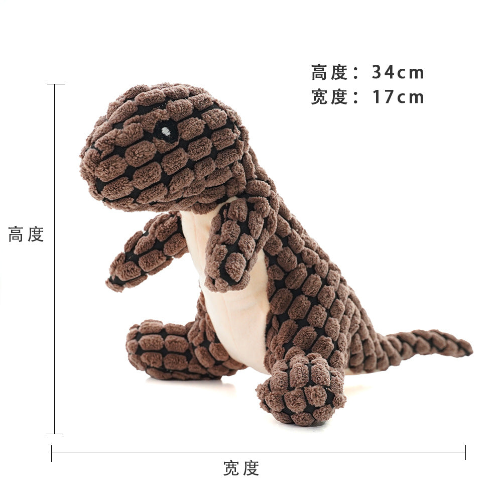 Pet plush sound toy corn velvet multi-color grinding teeth bite dog cat toy manufacturers wholesale