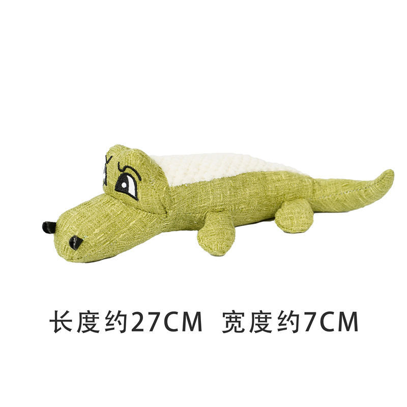 Tricolor cat dog bite resistant sound grinding teeth relief plush toy wholesale supplies
