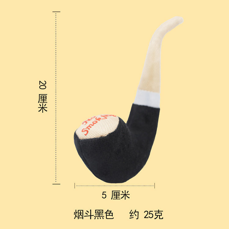 Multi-style plush toy Bite resistant ball rope sound toy fruit cartoon animal cat/dog pet supplies