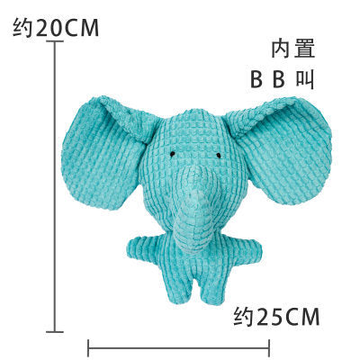 Multi-style plush toy Bite resistant ball rope sound toy fruit cartoon animal cat/dog pet supplies