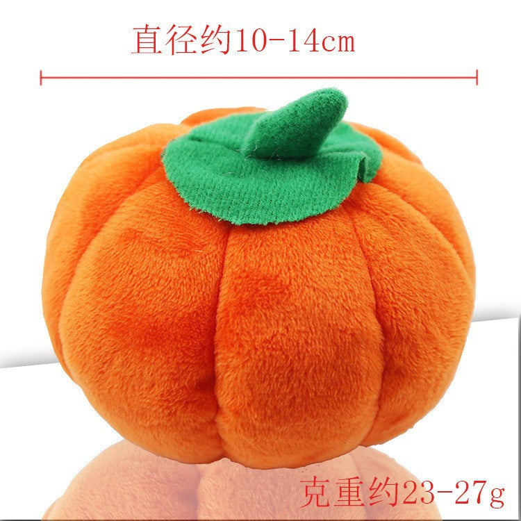 Multi-style plush toy Bite resistant ball rope sound toy fruit cartoon animal cat/dog pet supplies