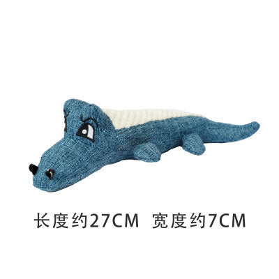 Multi-style plush toy Bite resistant ball rope sound toy fruit cartoon animal cat/dog pet supplies