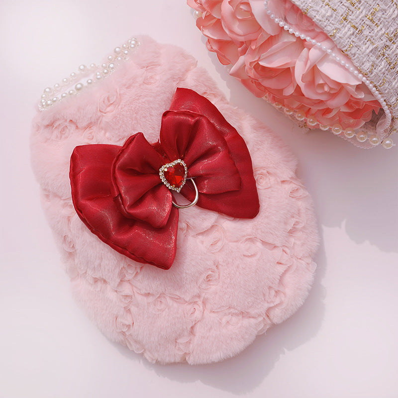 Fashion new warm small fragrant pet dog cat clothing supplies clothing wholesale