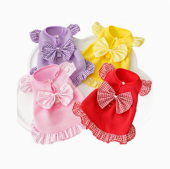 Best-selling spring-autumn pet dog and cat clothing - sweatshirts with fleece lining and with traction function