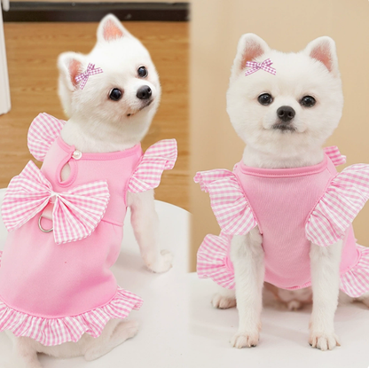 Best-selling spring-autumn pet dog and cat clothing - sweatshirts with fleece lining and with traction function