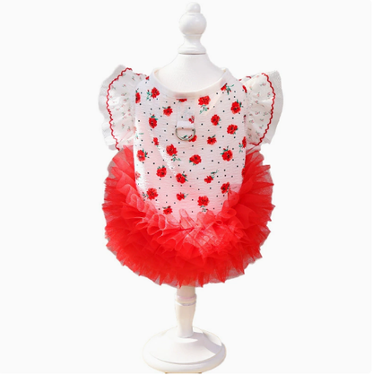 Dog and Cat Skirt - Spring and Summer Lightweight Princess Skirt with Flared Hem