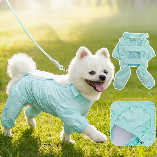 Dog and Cat Clothes - Waterproof, Dustproof, and Stain-resistant Four-Paw Pants