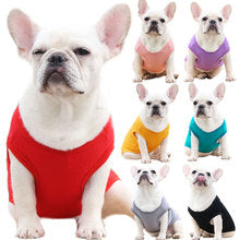 Tank top Dog Cat Clothes Small Big Dog Pet supplies Cotton teddy supplies clothes