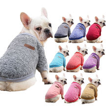 Dog cat pet clothes Autumn and winter hoodie two legs clothing supplies wool small medium-sized dog