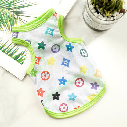 Pet small medium-sized dog clothing spring summer sun protection cooling vest