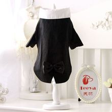 Spring/summer break two tuxedos Dog clothes Pet Gentleman suit dress