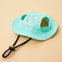 Dog cat sunshade hat anti-exposure ears adjustable rope buckle fisherman hat pet supplies wholesale