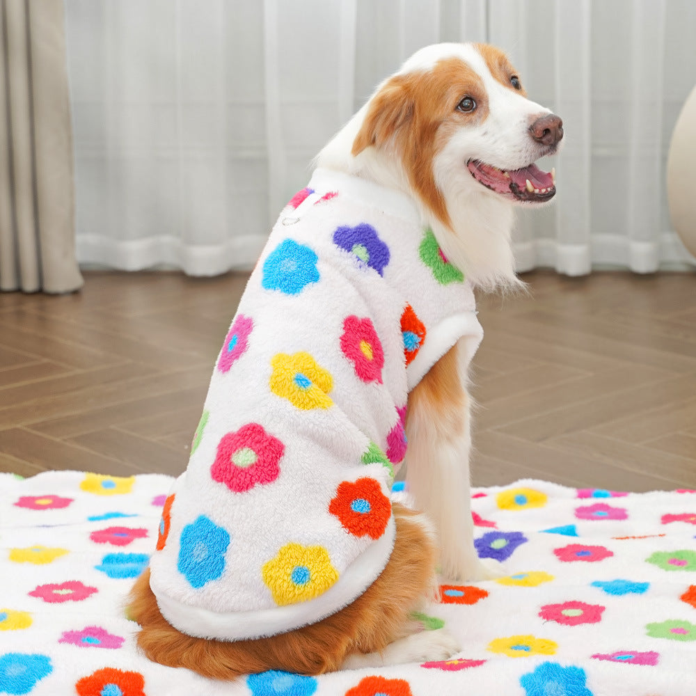 New autumn-winter pet clothes - thick-fabric version for dogs and cats