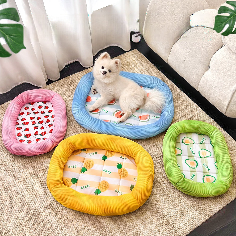 Spring and summer breathable dog bed and cat bed