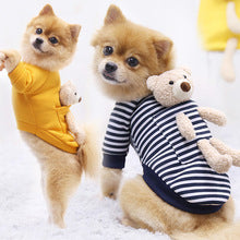 Mouth wombat dog cat clothes autumn and winter plus fluffy small dog warm pet supplies manufacturers wholesale