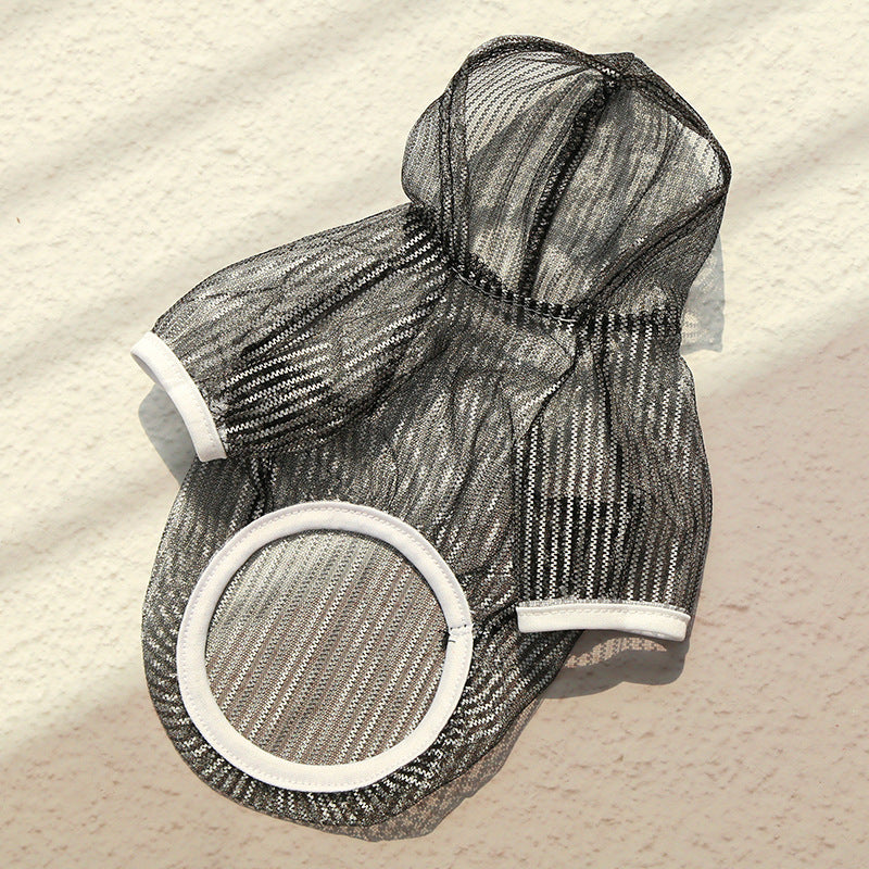 Spring and summer  sun-protective and breathable  pet clothing for puppies and kittens