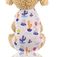 Pet clothing summer thin vest small and medium-sized dog fighting teddy cat dog clothing manufacturers wholesale