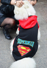 Pet autumn and winter large small dog dog cat clothes Superman Batman Golden hair Samo supplies wholesale