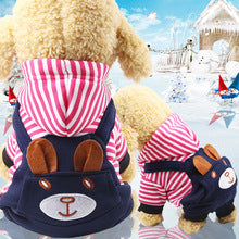 Autumn and winter four legs to warm pet dog cat clothes Autumn and winter clothing supplies warm and thick