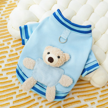 Dog clothing - Fall/Winter baseball-style outfit