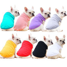 Tank top Dog Cat Clothes Small Big Dog Pet supplies Cotton teddy supplies clothes