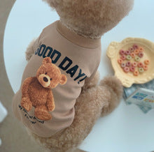 Cute autumn and winter warm Korean version of dog cat pet teddy clothing supplies than bear hoodie manufacturers