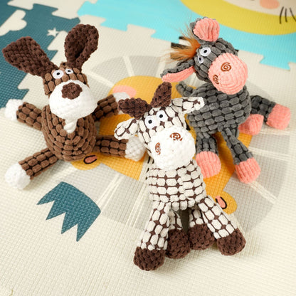 Cotton rope molar bite resistant cat toy plush sound interactive cat toy supplies wholesale