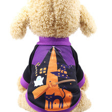 Halloween Christmas uniforms funny pet dog cat clothes supplies autumn winter pumpkin into a two-legged costume