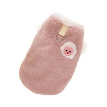 Pet clothing autumn and winter flannel embroidery thickened warm dog and cat clothing manufacturers wholesale supplies