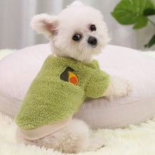 Autumn and winter warm two-legged dog pet supplies Cat clothes Small big dog Teddy New Year costume