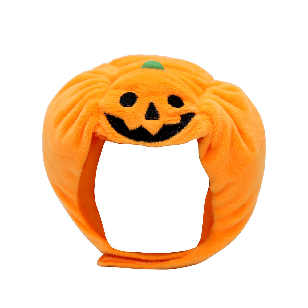 Pumpkin hat Halloween decoration headgear supplies