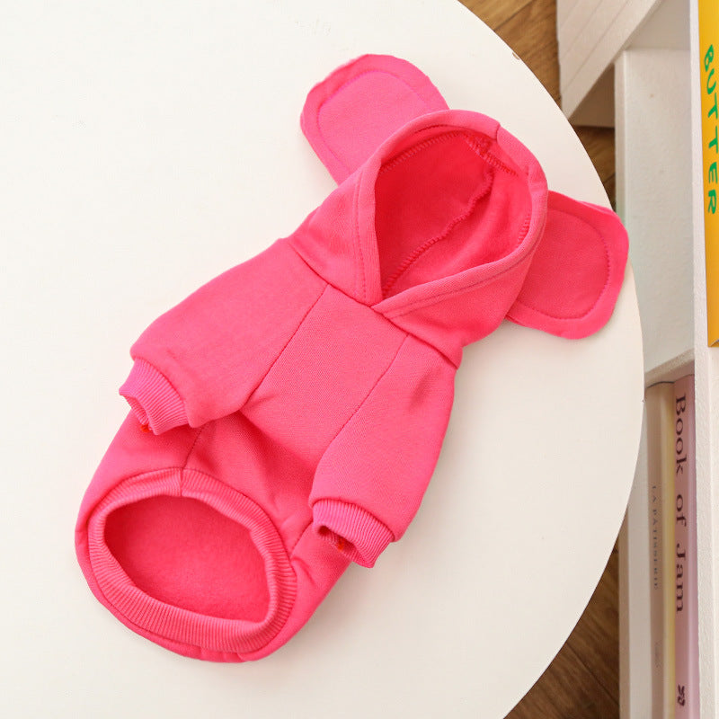 Pet clothing doggy hoodie