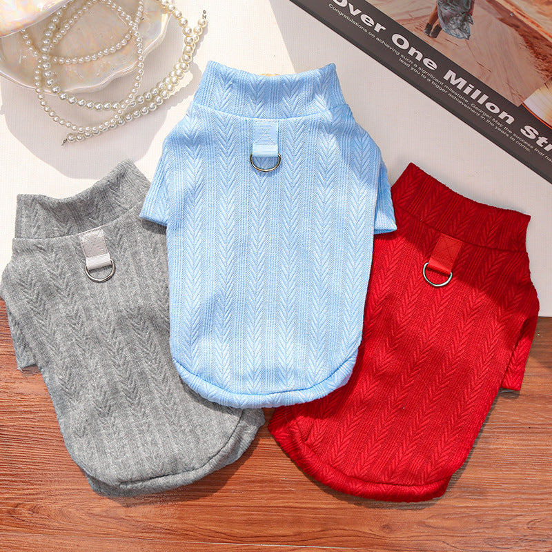 Pet clothing - Winter and autumn base layer shirts with high elasticity and comfort