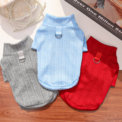 Pet clothing - Winter and autumn base layer shirts with high elasticity and comfort