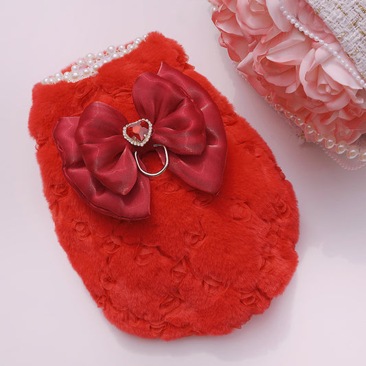 Fashion new warm small fragrant pet dog cat clothing supplies clothing wholesale