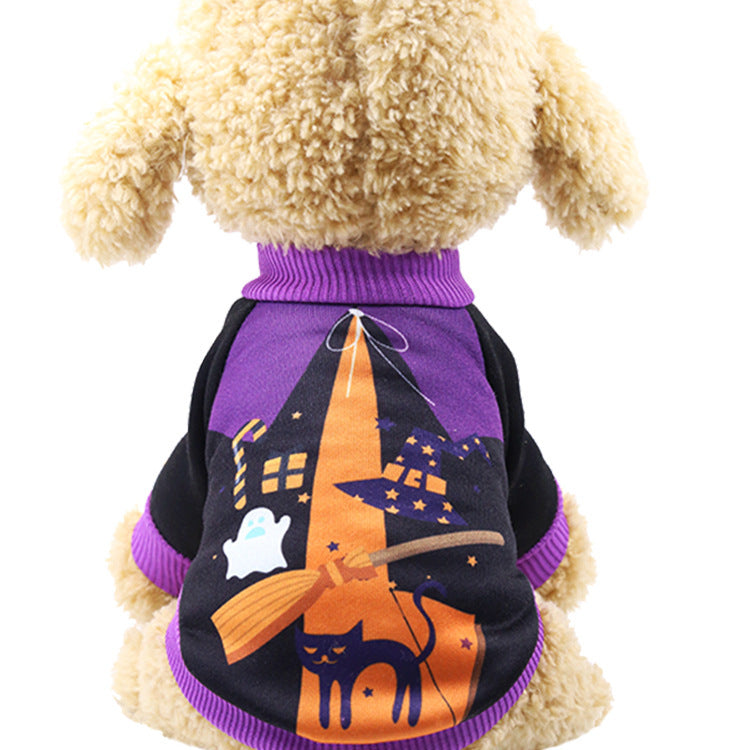 Spring Autumn and winter hoodies Cat clothes uniforms Halloween Christmas funny pet clothes dog clothes supplies