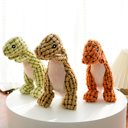 Pet plush sound toy corn velvet multi-color grinding teeth bite dog cat toy manufacturers wholesale