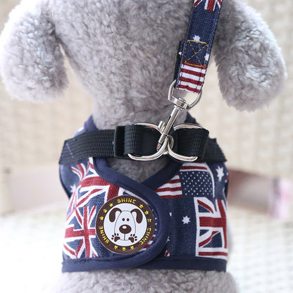 Dog leash Cowboy outdoor chest strap pet dog leash spring and summer supplies