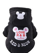 Two-leg hoodie sports cartoon dog dog cat clothes Autumn and winter pet clothing supplies