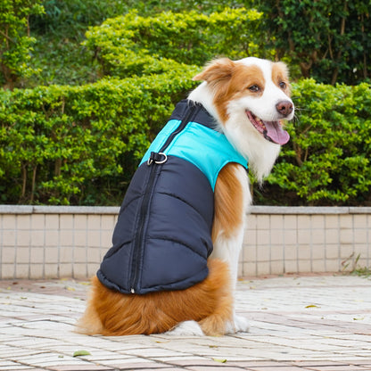 Pet clothing outside warm cotton vest  for autumn and winter